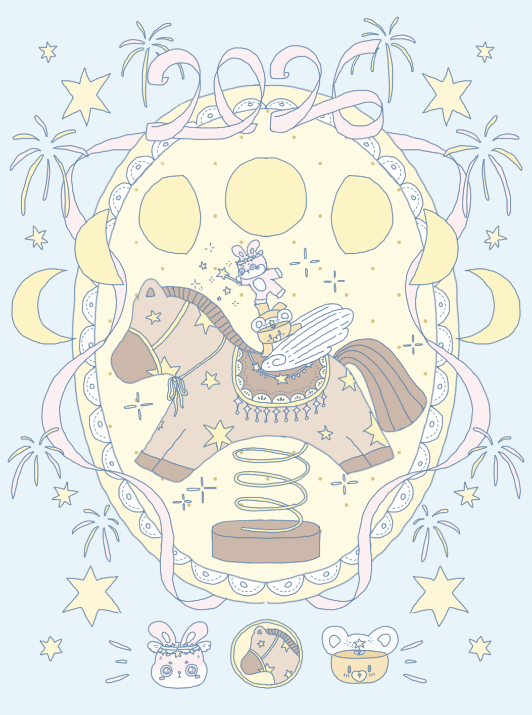 26马年插画 CodyFamily work