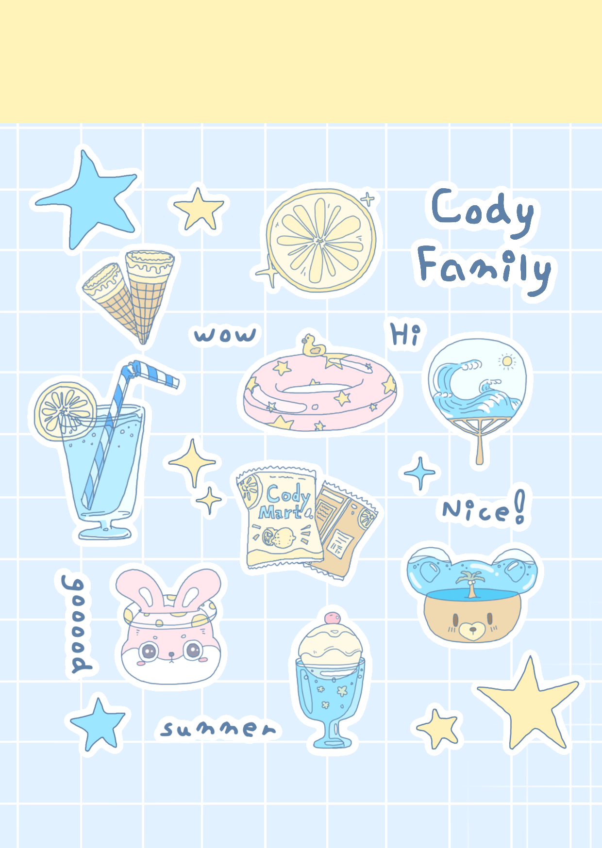 贴纸 CodyFamily work
